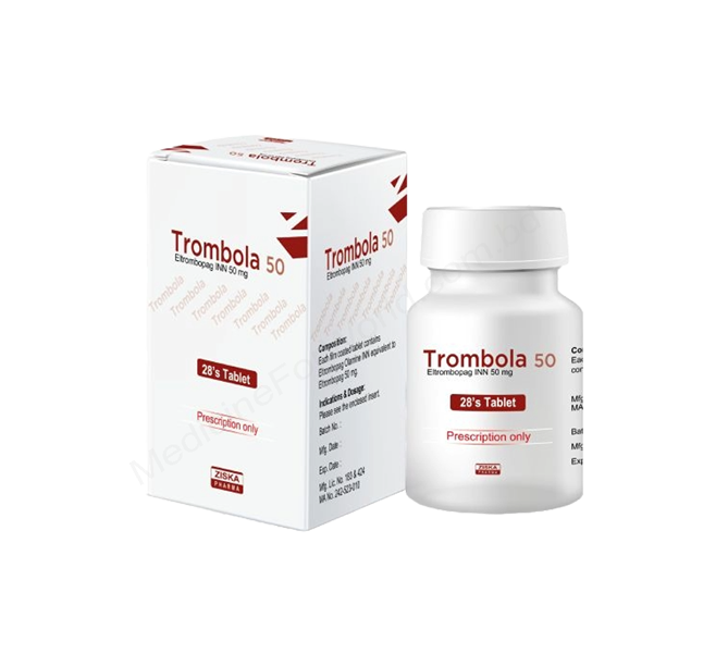 Trombola- 通用的 艾曲波帕- Ziska Pharma