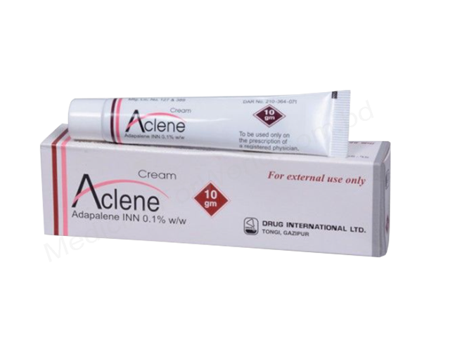 Aclene cream- Родовое Adapalene- Drug International Pharma