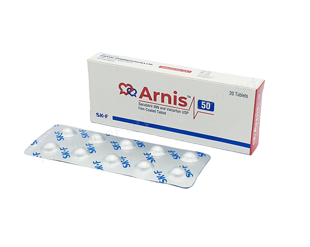 Arnis- 通用的 Sacubitril+Valsartan- Eskayef制药有限公司