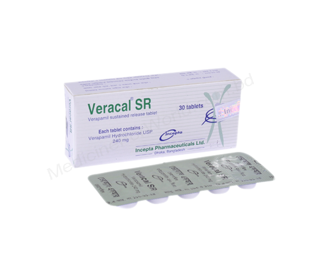 Veracal SR- 通用的 Verapamil- 孟家拉伊斯达制药