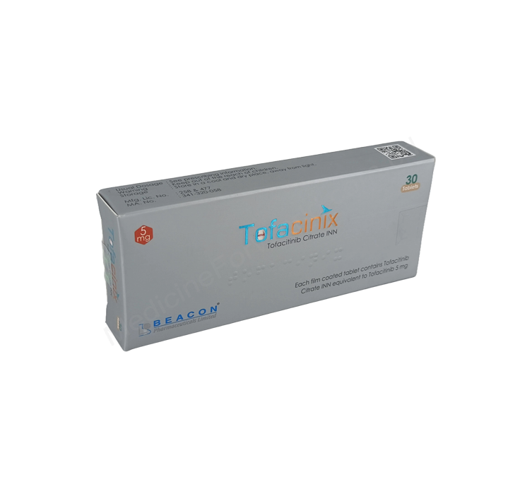 Tofacinix- 通用的 托法替尼/托法替布- 孟加拉碧康制药