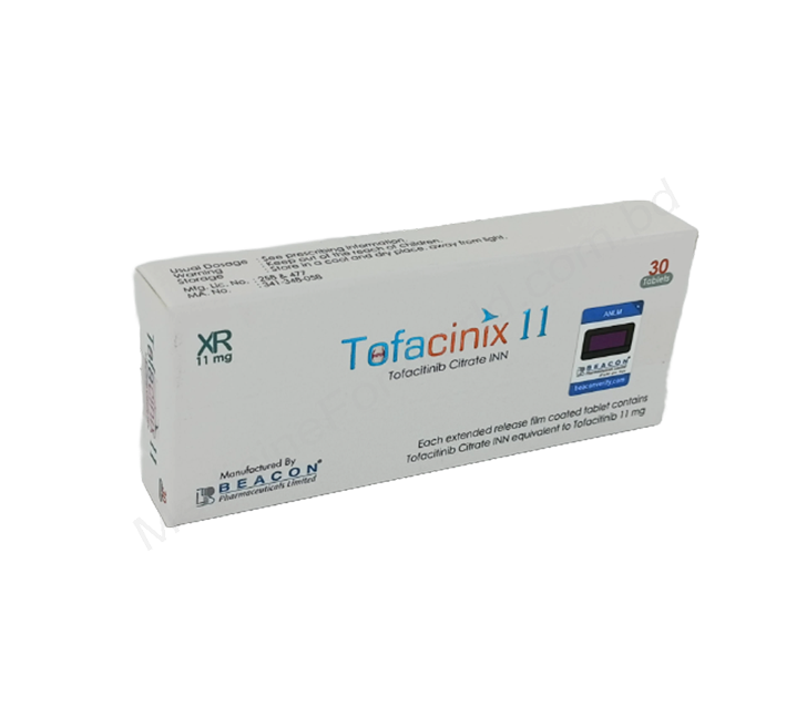 Tofacinix- 通用的 托法替尼/托法替布- 孟加拉碧康制药