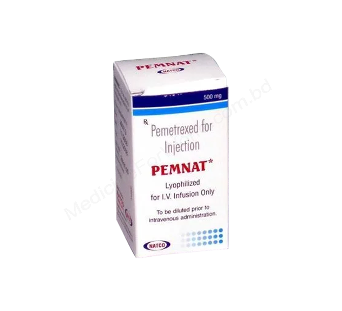 Pemnat- 通用的 PEMETREXED DISODIUM- Natco制药有限公司