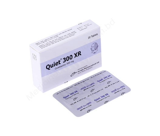 Quiet XR- 通用的 QUETIAPINE FUMARATE- 孟家拉伊斯达制药