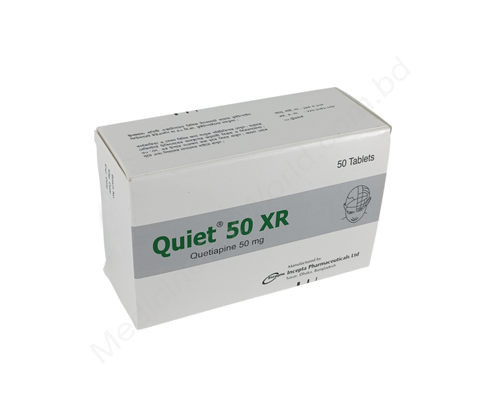 Quiet XR- 通用的 QUETIAPINE FUMARATE- 孟家拉伊斯达制药