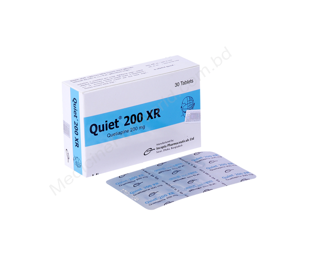 Quiet XR- 通用的 QUETIAPINE FUMARATE- 孟家拉伊斯达制药
