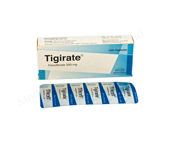 Tigirate- 通用的 FENOFIBRATE- Opsonin Pharma