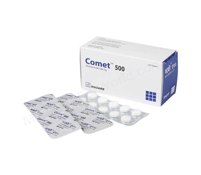 Comet XR- 通用的 METFORMIN HYDROCHLORIDE- Square制药有限公司