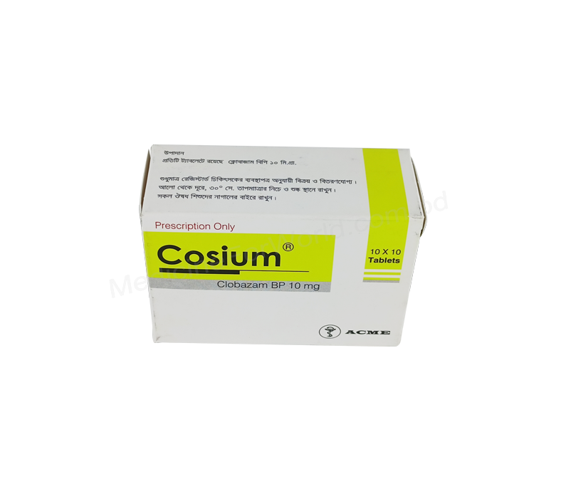 Cosium- 通用的 氯巴占- Acme Pharma