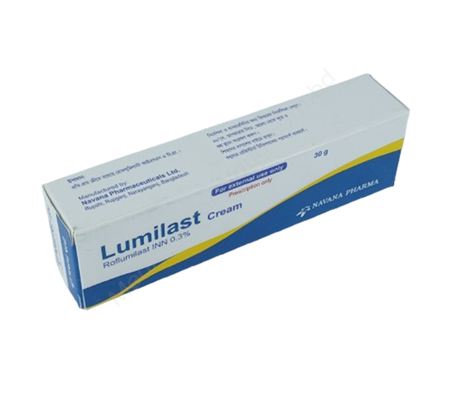 Lumilast Cream- 通用的 罗氟司特乳膏- Navana Pharma