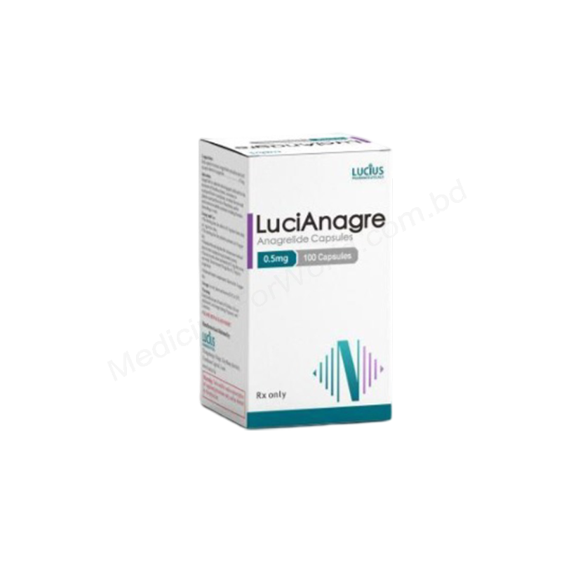 LuciAnagre- 通用的 Anagrelide- Lucius Pharma