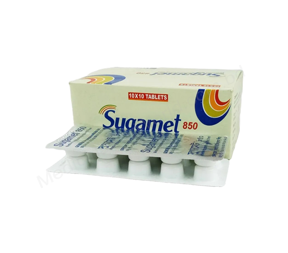 Sugamet- 通用的 METFORMIN HYDROCHLORIDE- General Pharma
