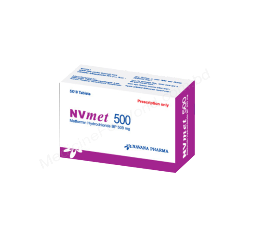NVmet- Родовое METFORMIN HYDROCHLORIDE- Navana Pharma