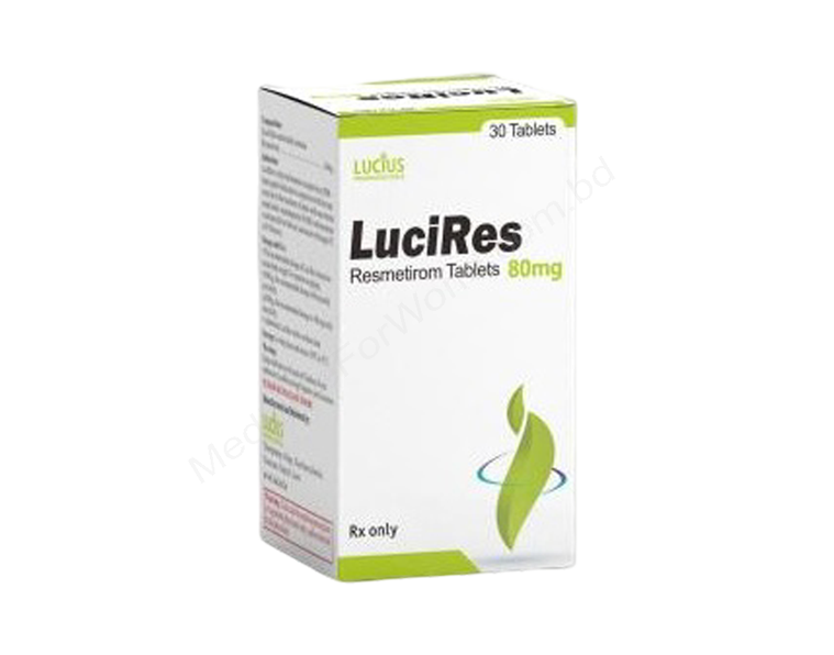 LuciRes- 通用的 Resmetirom- Lucius Pharma