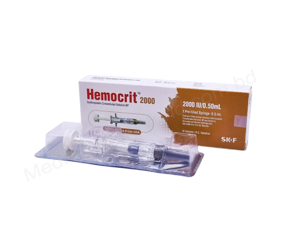 Hemocrit- 通用的 促红细胞生成素α- Eskayef制药有限公司