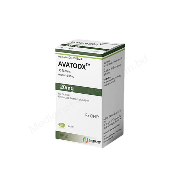 Avatodx- 通用的 阿伐曲波帕- Bigbear Pharma