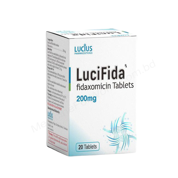LuciFida- 通用的 Fidaxomicin- Lucius Pharma