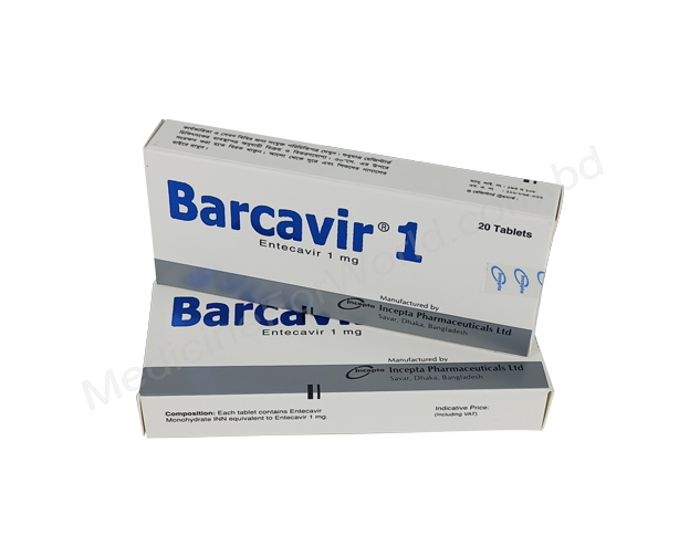 Barcavir- 通用的 恩替卡韦- 孟家拉伊斯达制药
