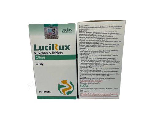 LuciRux- Родовое руксолитиниб- Lucius Pharma