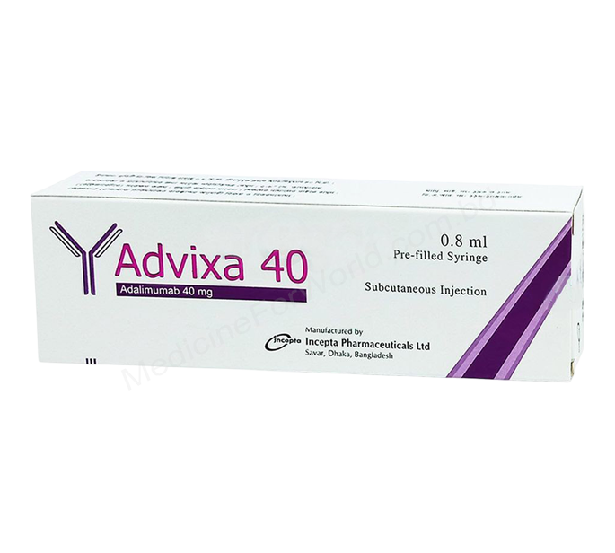 Advixa- 通用的 Adalimumab- 孟家拉伊斯达制药