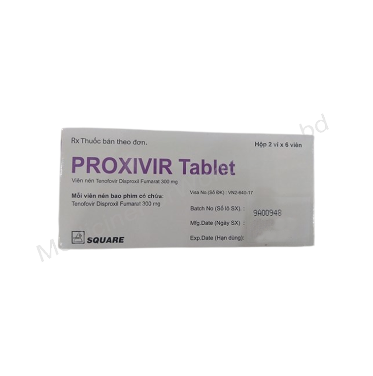 Proxivir- 通用的 富马酸替诺福韦二吡呋酯- Square制药有限公司