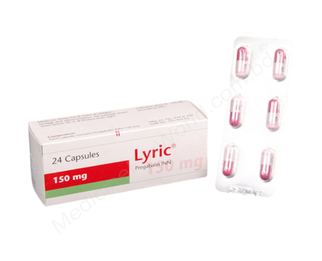 Lyric- Родовое Прегабалин- Healthcare pharma