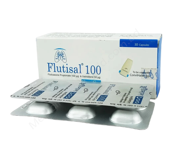 Flutisal- 通用的 Salmeterol + Fluticasone Propionate- 孟家拉伊斯达制药