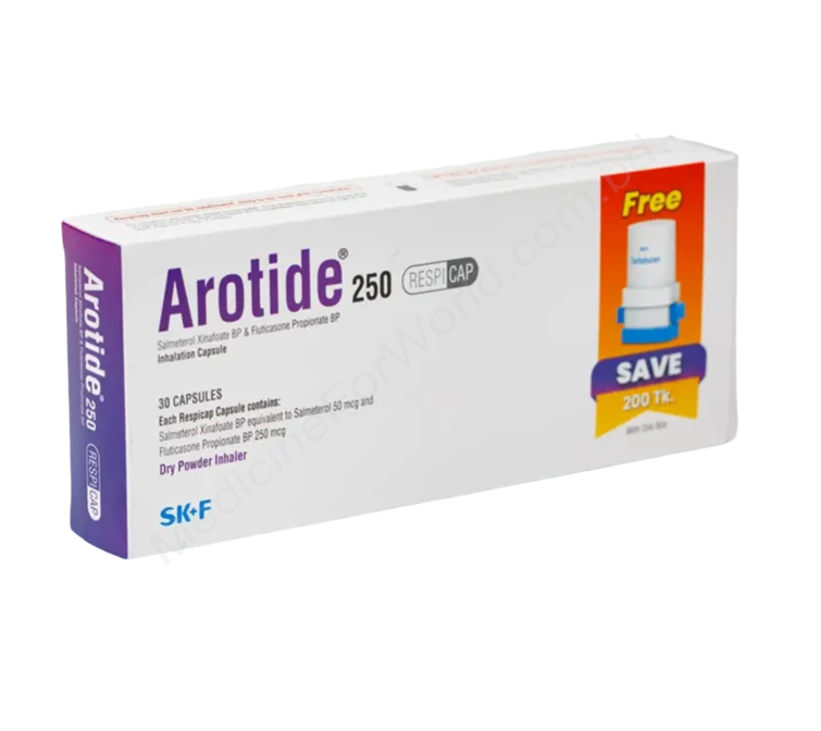 Arotide- Родовое Salmeterol + Fluticasone Propionate- Eskayef pharma