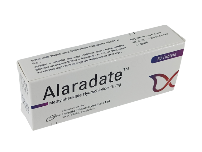 Alaradate- 通用的 盐酸哌甲酯- 孟家拉伊斯达制药