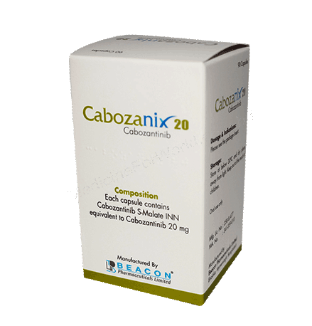 Cabozanix- 通用的 卡博替尼- 孟加拉碧康制药