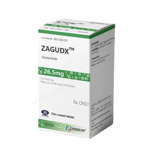 ZAGUDX- 通用的 奎扎替尼- Bigbear Pharma