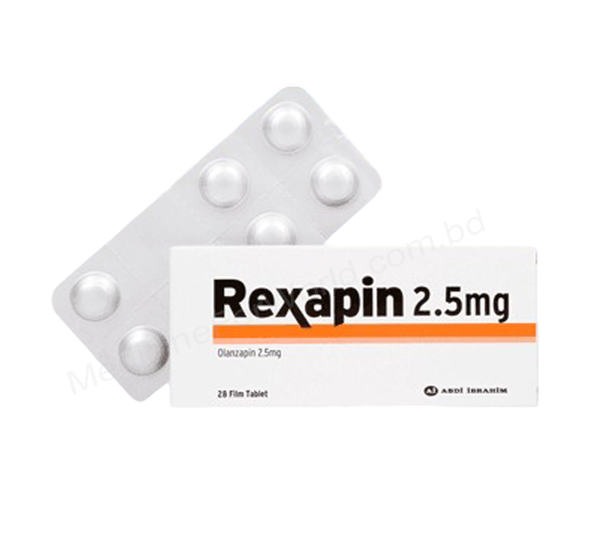 REXAPIN EASYTAB- 通用的 OLANZAPINE- ABDI IBRAHIM Pharma