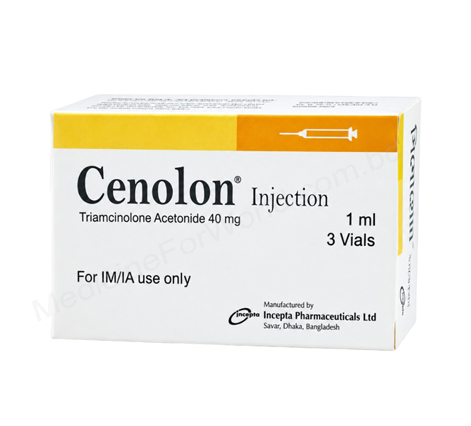Cenolon- 通用的 Triamcinolone Acetonide- 孟家拉伊斯达制药