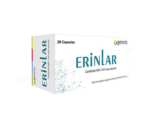 Erinlar- 通用的 色瑞替尼/塞瑞替尼- Genvio制药有限公司