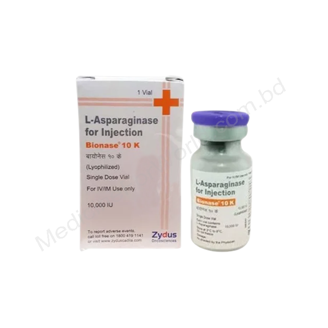 Bionase- 通用的 L-Asparaginase- Zydus pharma