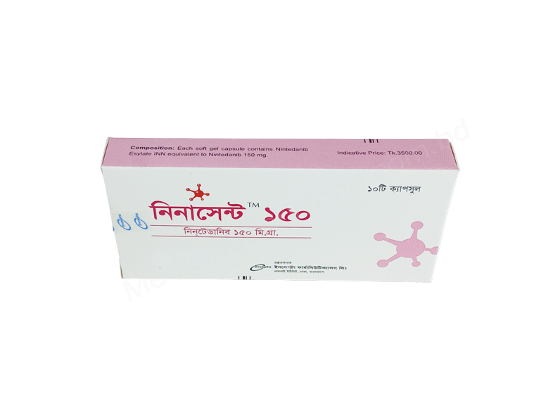 Ninacent- 通用的 尼达尼布- 孟家拉伊斯达制药