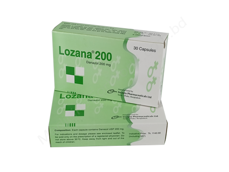 Lozana- 通用的 丹那唑- 孟家拉伊斯达制药