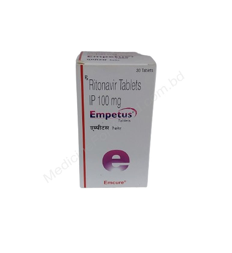 Empetus- 通用的 Ritonavir- Emcure Pharma