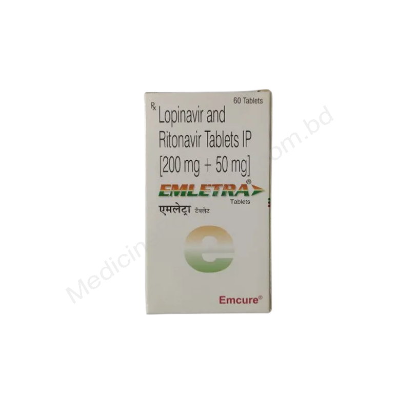 Emletra- 通用的 Lopinavir + Ritonavir- Emcure Pharma