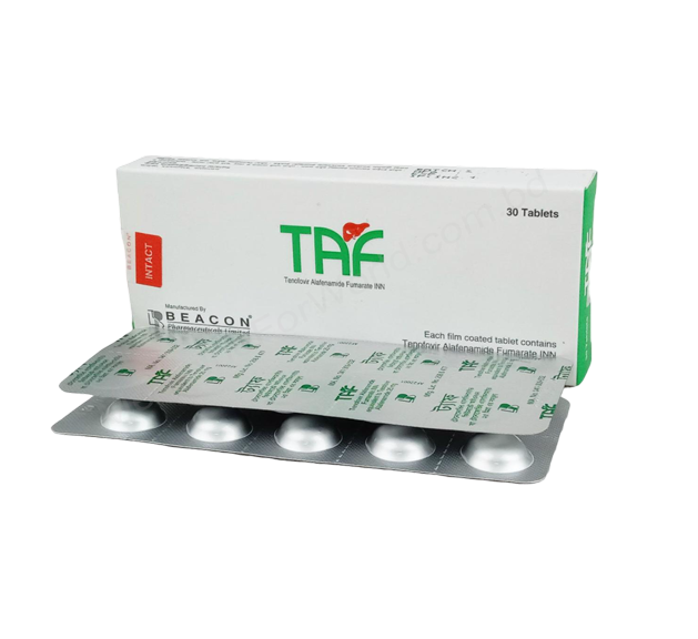 Tafecta/ Taf- 通用的 富马酸替诺福韦艾拉酚胺片- 孟加拉碧康制药