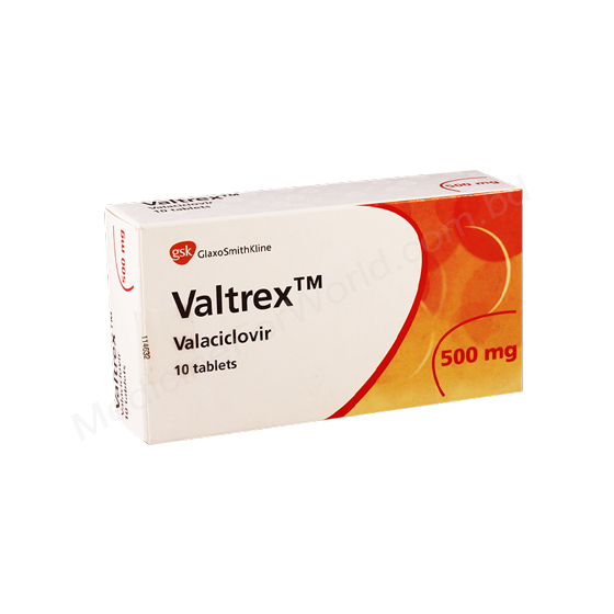 Valtrex- 通用的 Valaciclovir- GLAXOSMITHKLINE Pharma