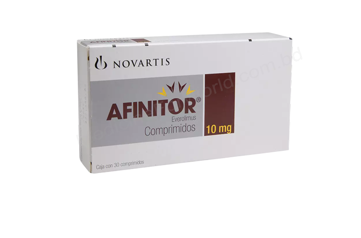 AFINITOR- 通用的 依维莫司- Novartis Pharma