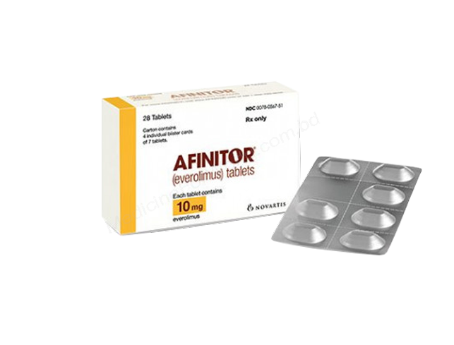 AFINITOR- 通用的 依维莫司- Novartis Pharma
