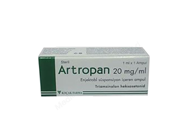 Artropan- 通用的 Triamcinolone Hexacetonide- Kocak制药有限公司
