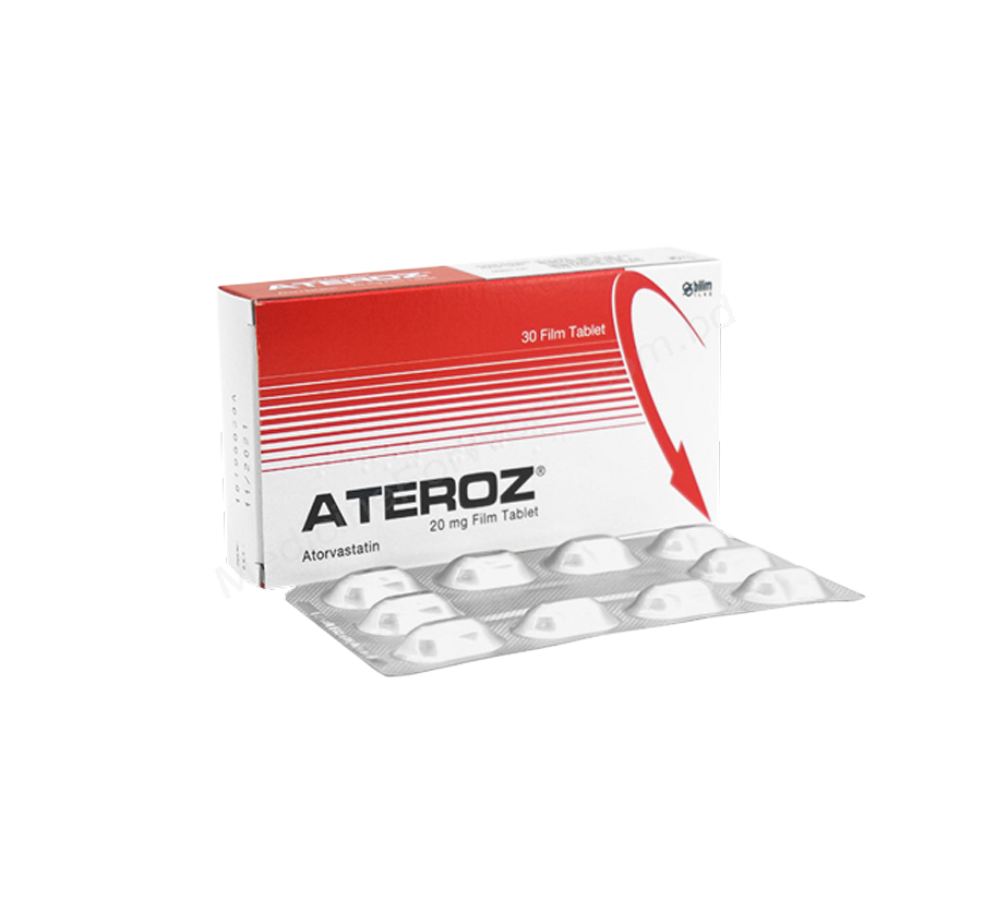Ateroz- 通用的 Atorvastatin Calcium- BILIM Pharma