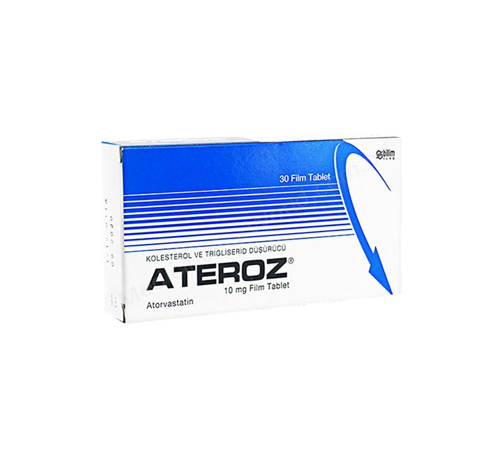 Ateroz- 通用的 Atorvastatin Calcium- BILIM Pharma