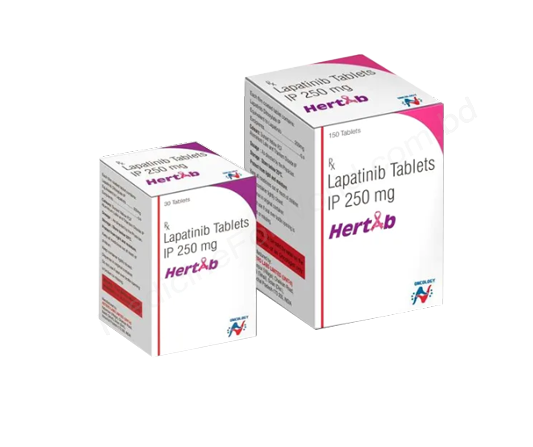 Hertab- 通用的 拉帕替尼- Hetero Healthcare Pharma