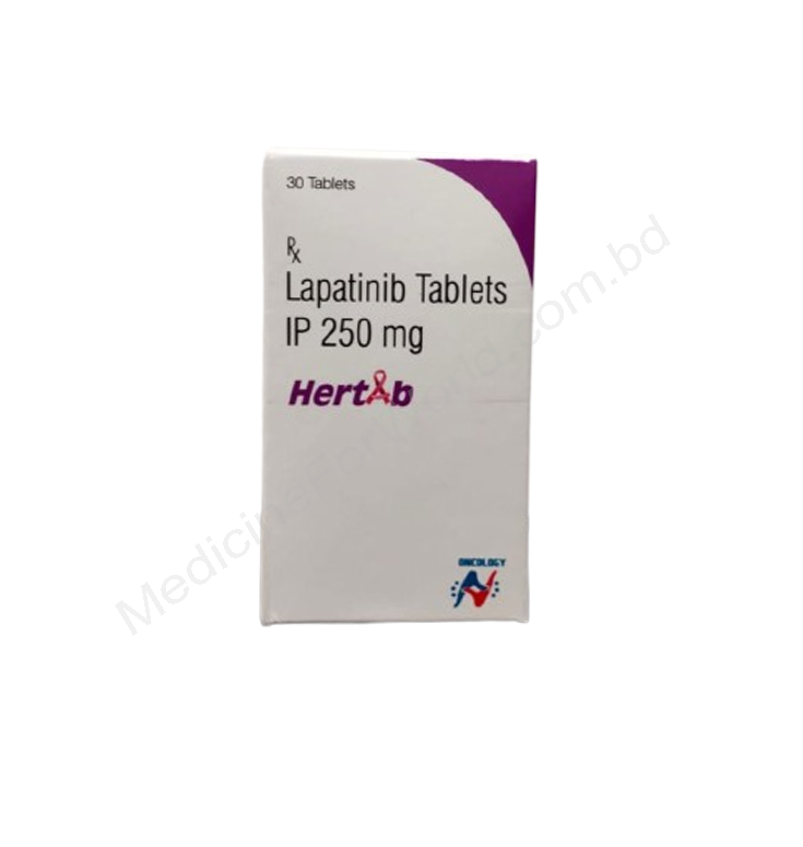 Hertab- 通用的 拉帕替尼- Hetero Healthcare Pharma
