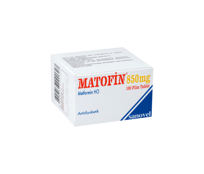 MATOFIN- 通用的 METFORMIN HYDROCHLORIDE- Sanovel pharma