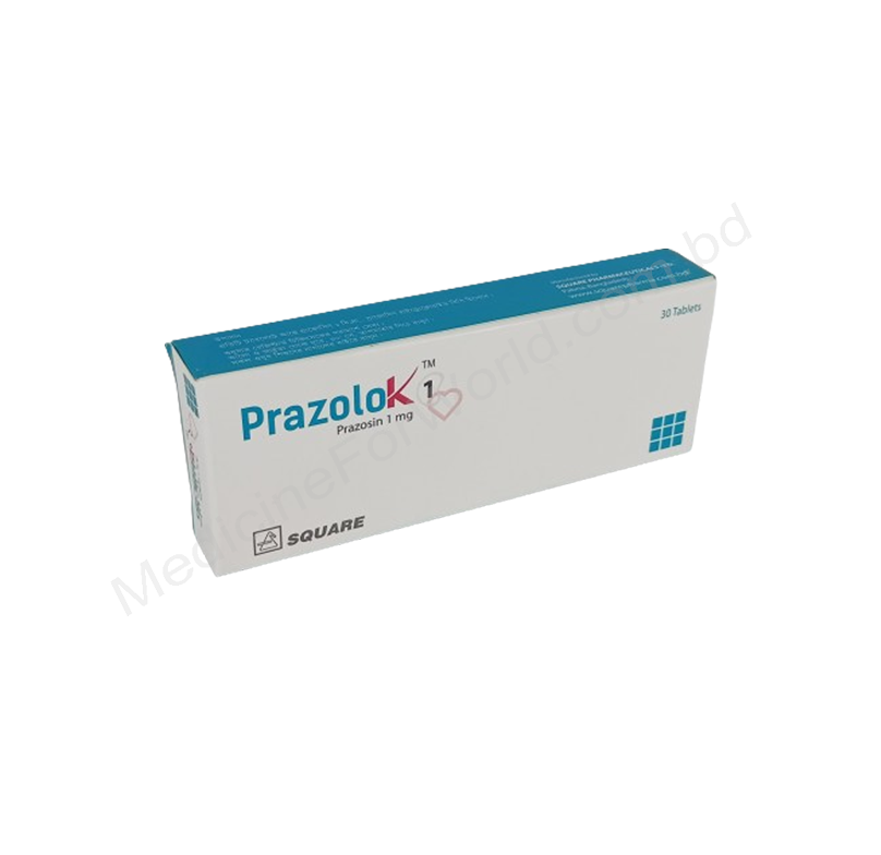 Prazolok- 通用的 PRAZOSIN- Square制药有限公司